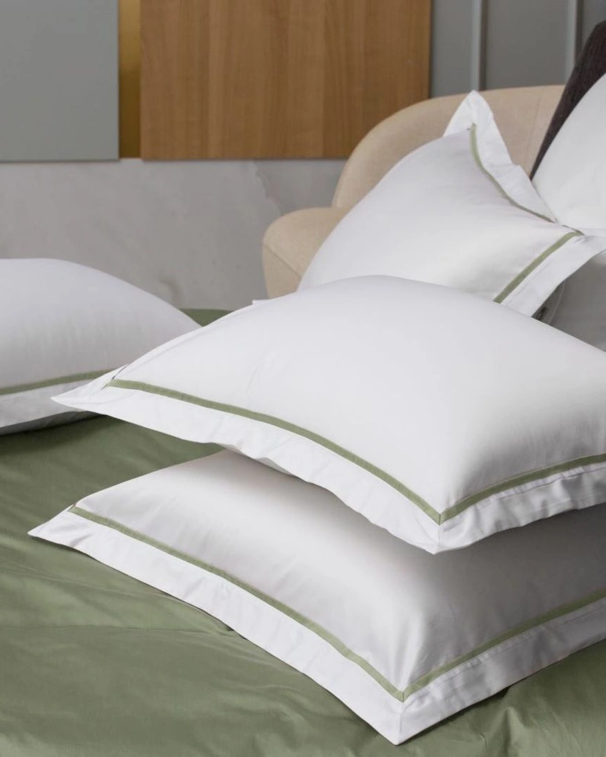 Наволочки с узкой отделкой Alpine Pine Green Allure Grass 50х70 (2шт)