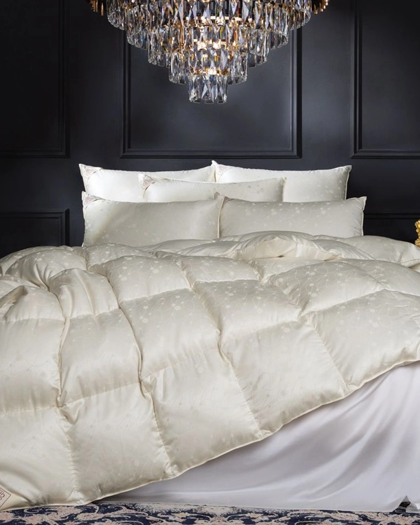 Одеяло из пуха гаги EXCLUSIVE SILK EIDER DOWN всесезонное 240x220