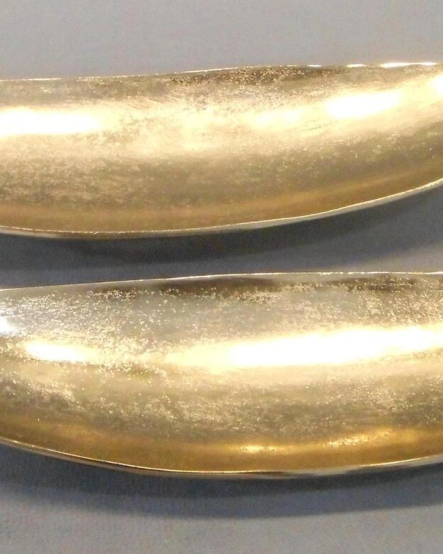BOAT BOWL Поднос золото 51x15x10cm см алюминий