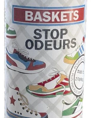 STOP ODEUR BASKET Пудра для кроссовок дезодорирующая 210 гр, эвкалипт