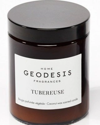 Tuberose Свеча ароматическая 100% натуральный воск из кокоса и абрикосовых косточек 150 гр, время го