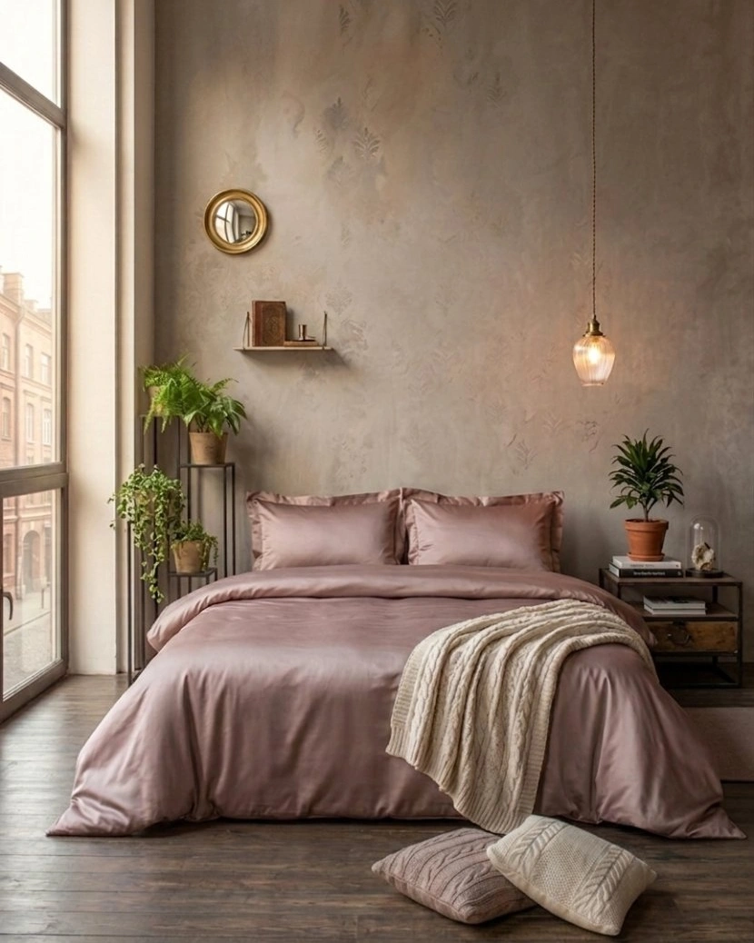 Комплект постельного белья "DAILY BEDDING", сатин, молочный шоколад
