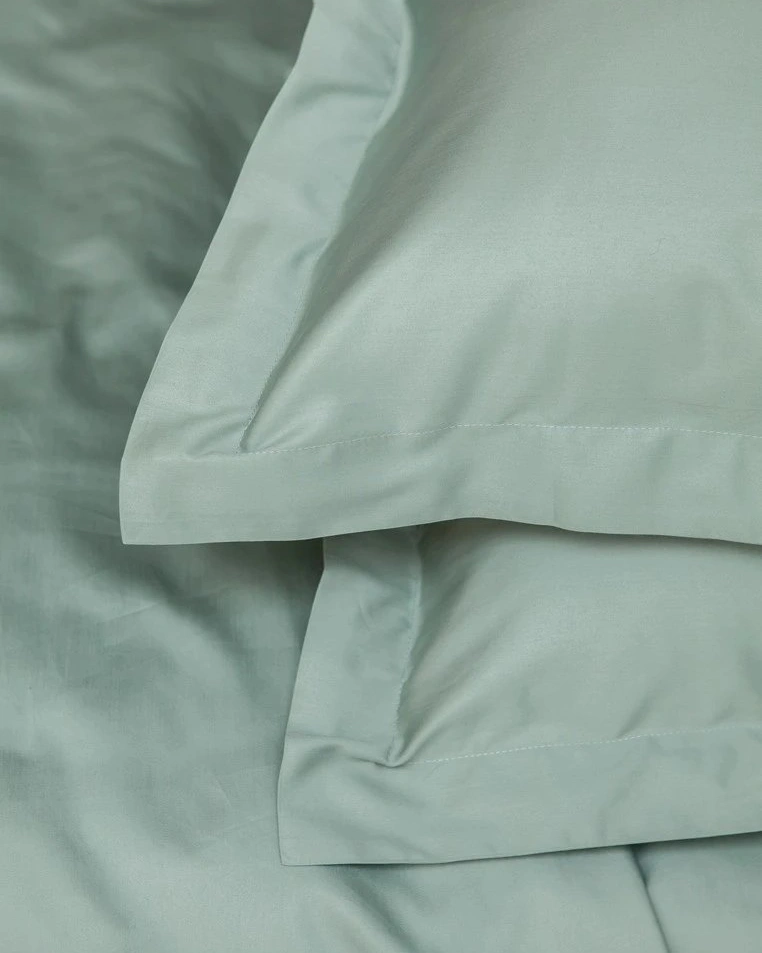 Наволочка с запахом "DAILY BEDDING", сатин, полынь