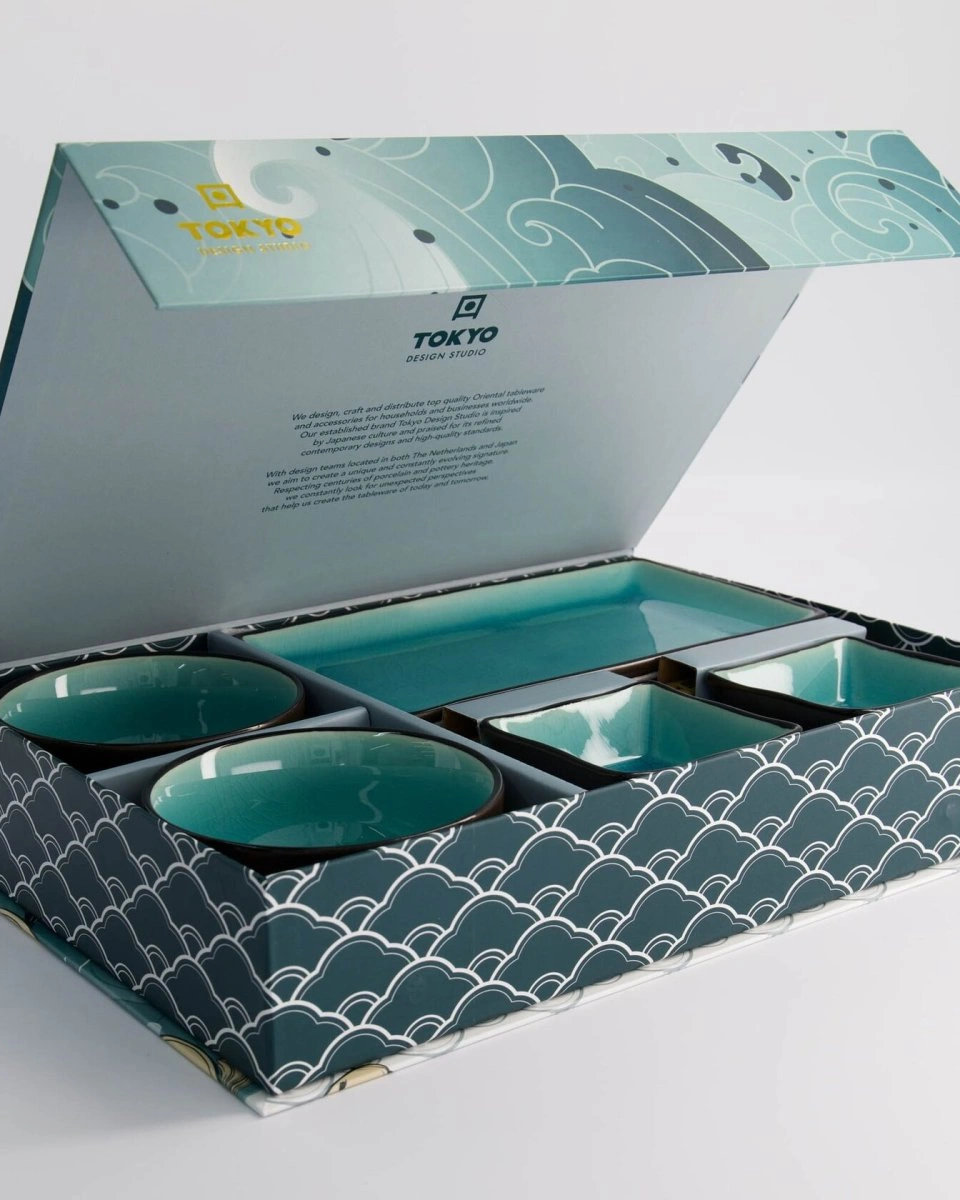 Набор для суши Tokyo Design GLASSY 8шт, фарфор