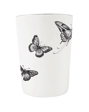 Стаканчик для зубных щеток Rory Dobner BUTTERFLY, 7,5 h10, фарфор