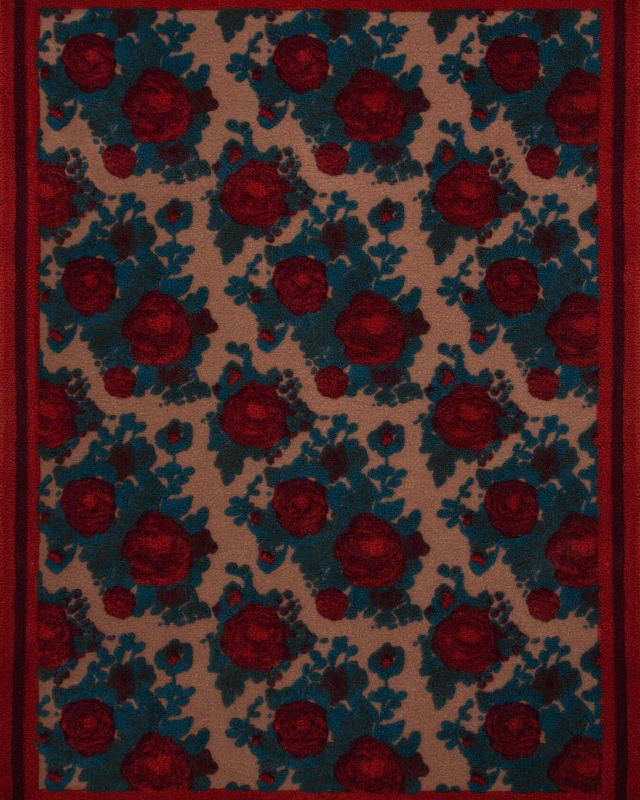 Ковер SECRET GARDEN, 150x200 шерcть 55% полиэстер 45%, подложка полиэстер 100% 1950 гр