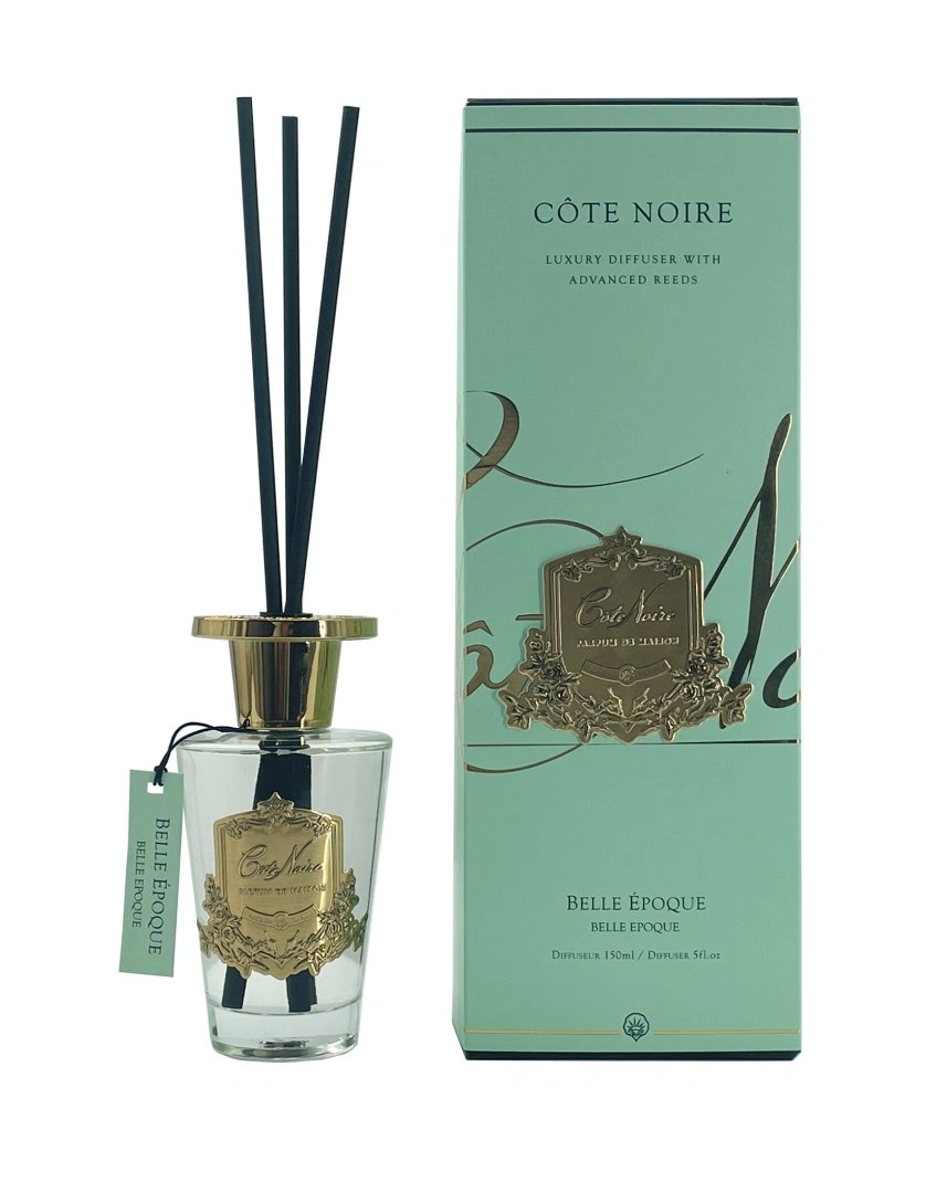 BELLE EPOQUEДиффузор, золотой декор, 150 мл, ВхШхД 30х10,5х10,5 см