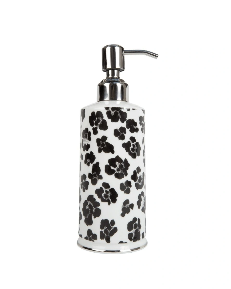 Дозатор жидкого мыла Rory Dobner LEOPARD PRINT, 250 мл, фарфор