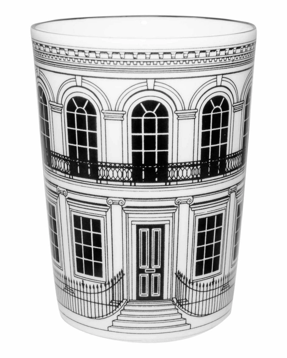 Стаканчик для зубных щеток Rory Dobner BEAUTIFUL BUILDINGS, 7,5 h10, фарфор