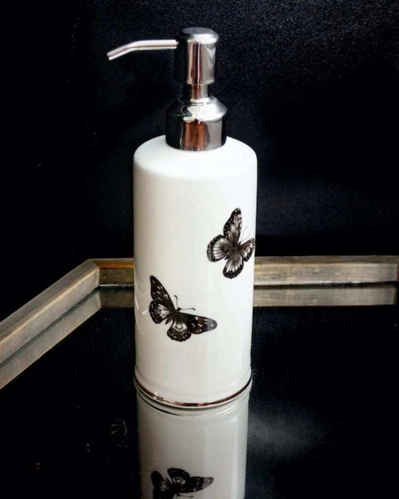 Дозатор жидкого мыла Rory Dobner BUTTERFLY, 250 мл, фарфор
