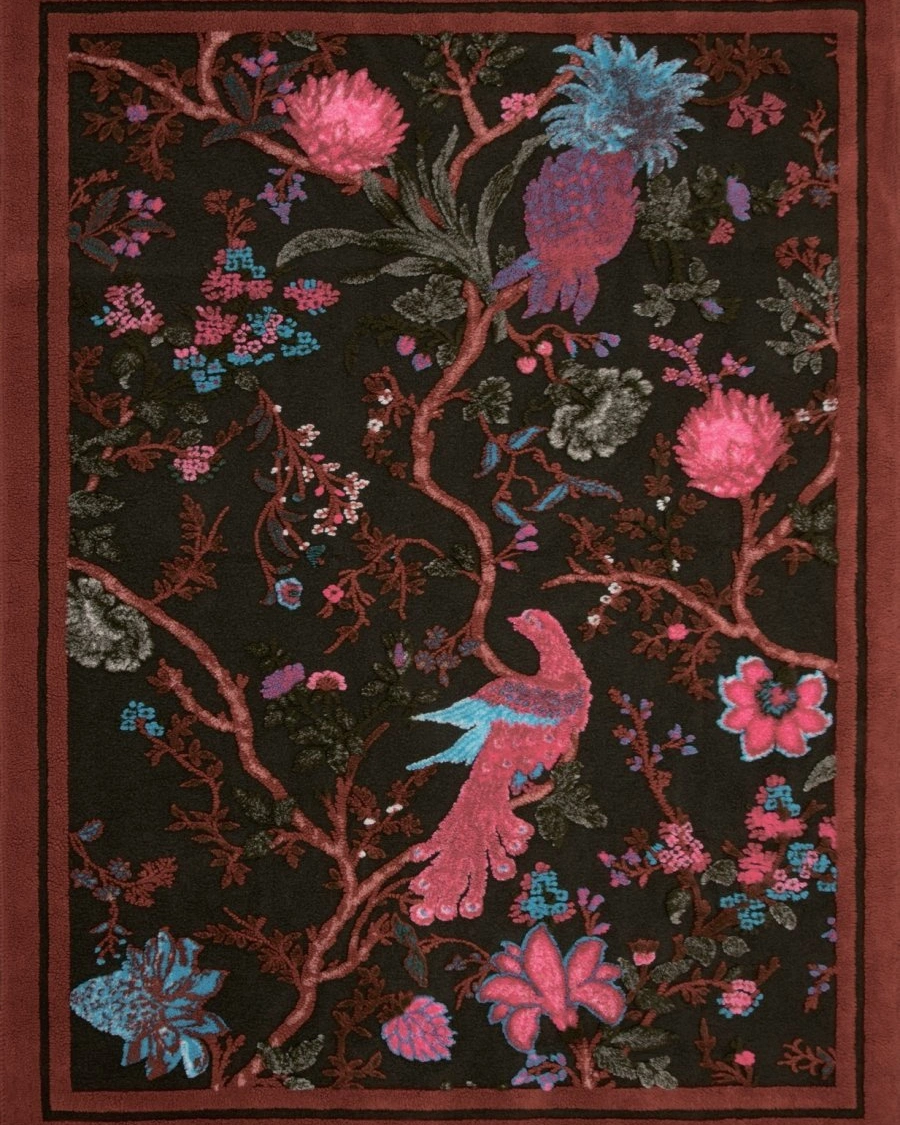 Ковер WILD BIRD, 150x200 шерcть 55% полиэстер 45%, подложка полиэстер 100% 1950 гр