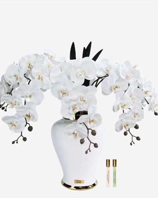 Букет орхидей Cote Noire IMPERIAL ORCHID Ivory, белый, 2 спрея по 10мл
