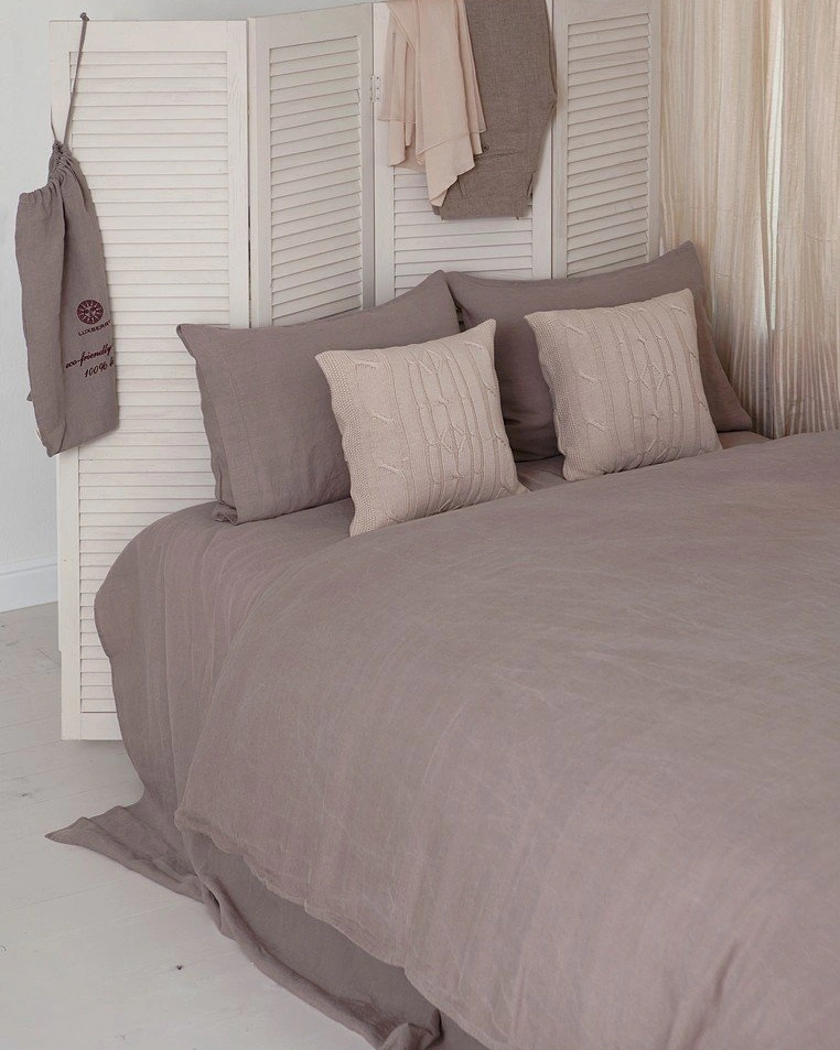 Комплект постельного белья "BEDROOM LINE", 100%лен,  цвет: льняной