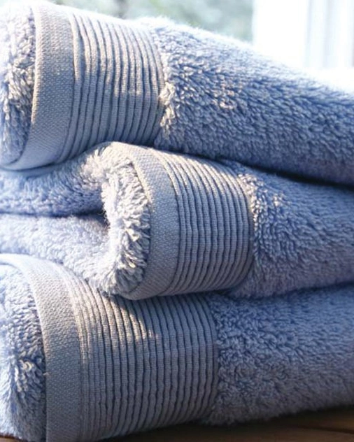 Полотенце UNI BLEUET 100/150 голубой хлопок 600гр/м3