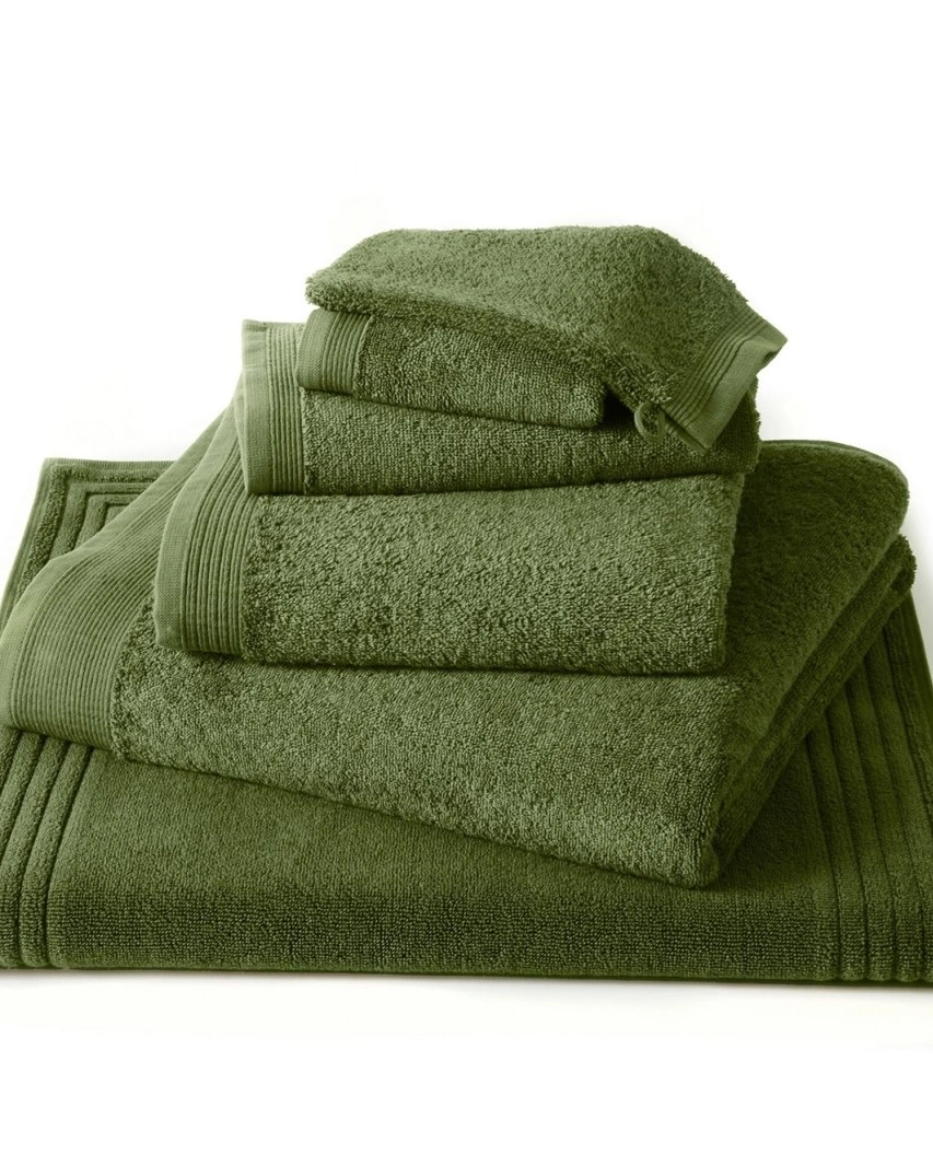 Полотенце UNI FORET 70/140 зеленый, хлопок 600гр/м2