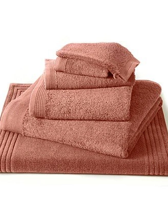 Коврик для ванной UNI HIBISCUS 50/90 розовый, хлопок 1000 гр/м2