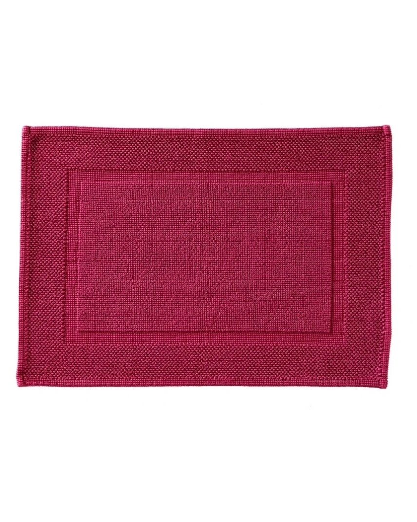 Коврик для ванной COMORES CYCLAMEN 50х60 фиолетоый хлопок 1350 гр/м2