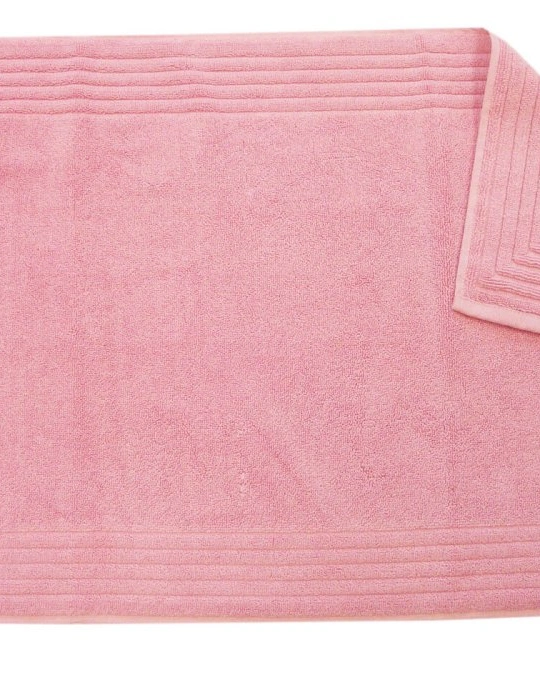 Коврик для ванной UNI BOIS DE ROSE 50/90 розовый хлопок 1000 гр/м3
