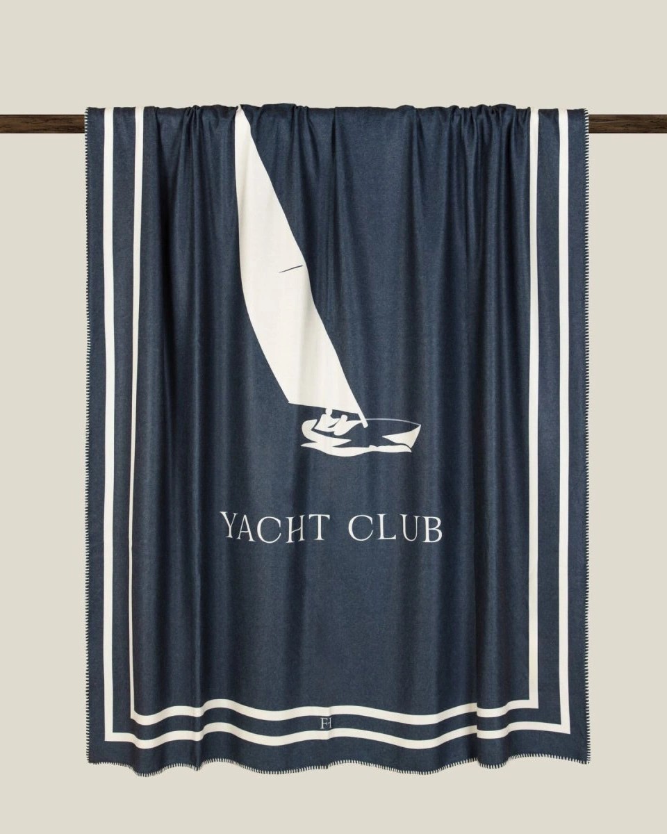 Плед YACHT CLUB 150x200 хлопок 35% полиэстер 65%, 730г