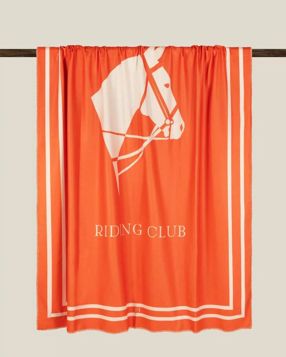 Плед RIDING CLUB 150x200 хлопок 35% полиэстер 65%, 730г