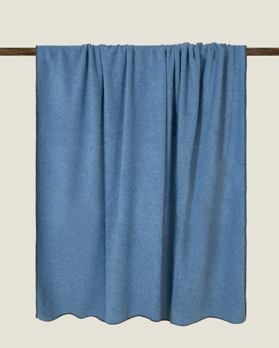 Плед Frati SOFT BAMBOO DENIM, синий, 160х200, бамбук 40% полиэстер 60%, 800г