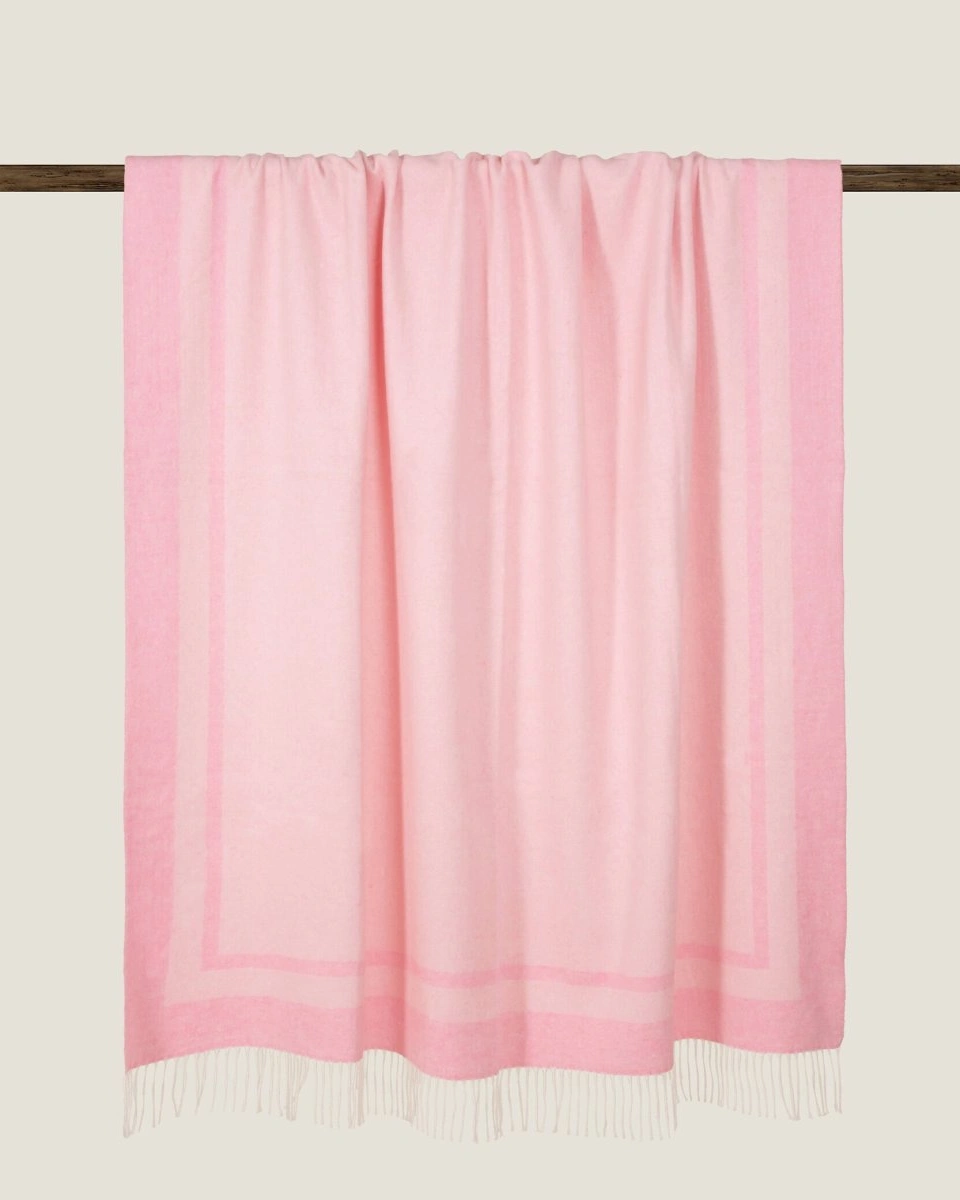 Плед Frati COUNTRY ROSA, розовый, 130х170, хлопок 75% полиэстер 25%, 550г