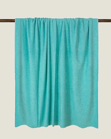 Плед Frati SOFT BAMBOO GIADA, бирюзовый, 160х200, бамбук 40% полиэстер 60%, 800г