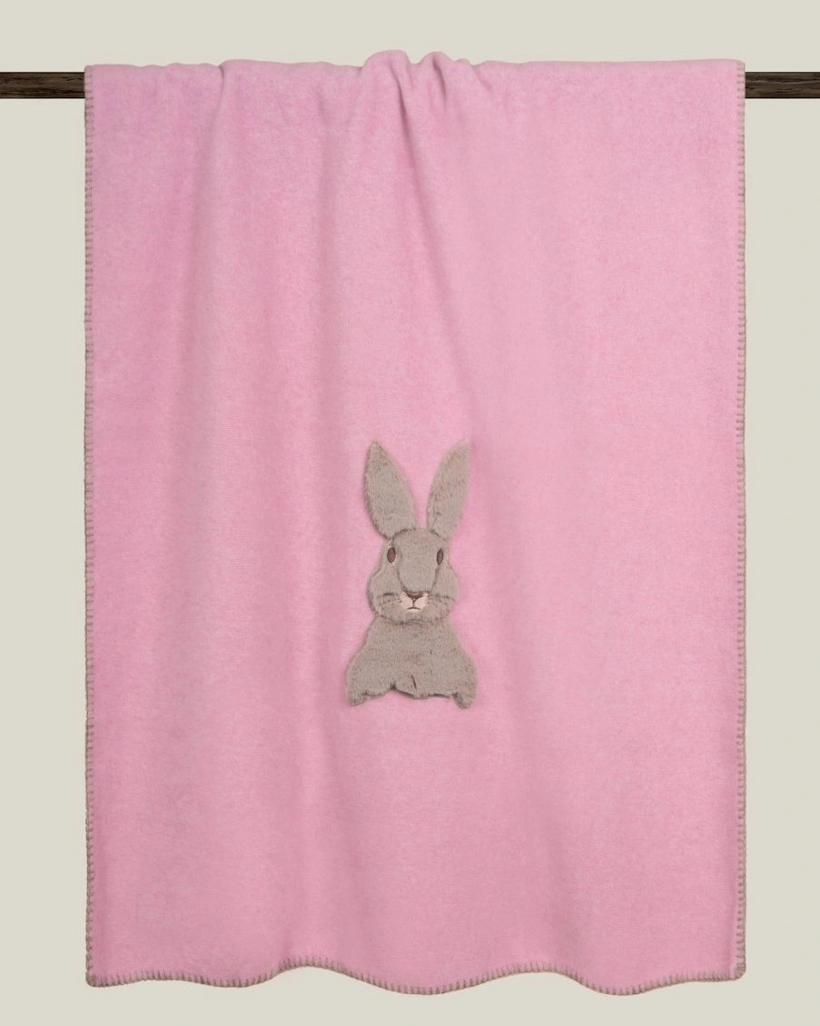 Плед детский Little Rose Rabbit , 75х100, бамбук 40% полиэстер 60%