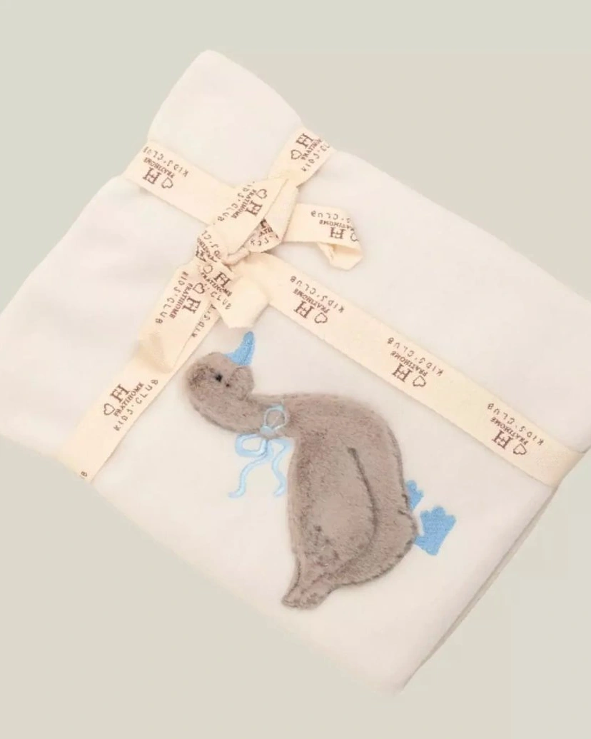 Плед детский Little Blue Duck , 75х100, бамбук 40% полиэстер 60%