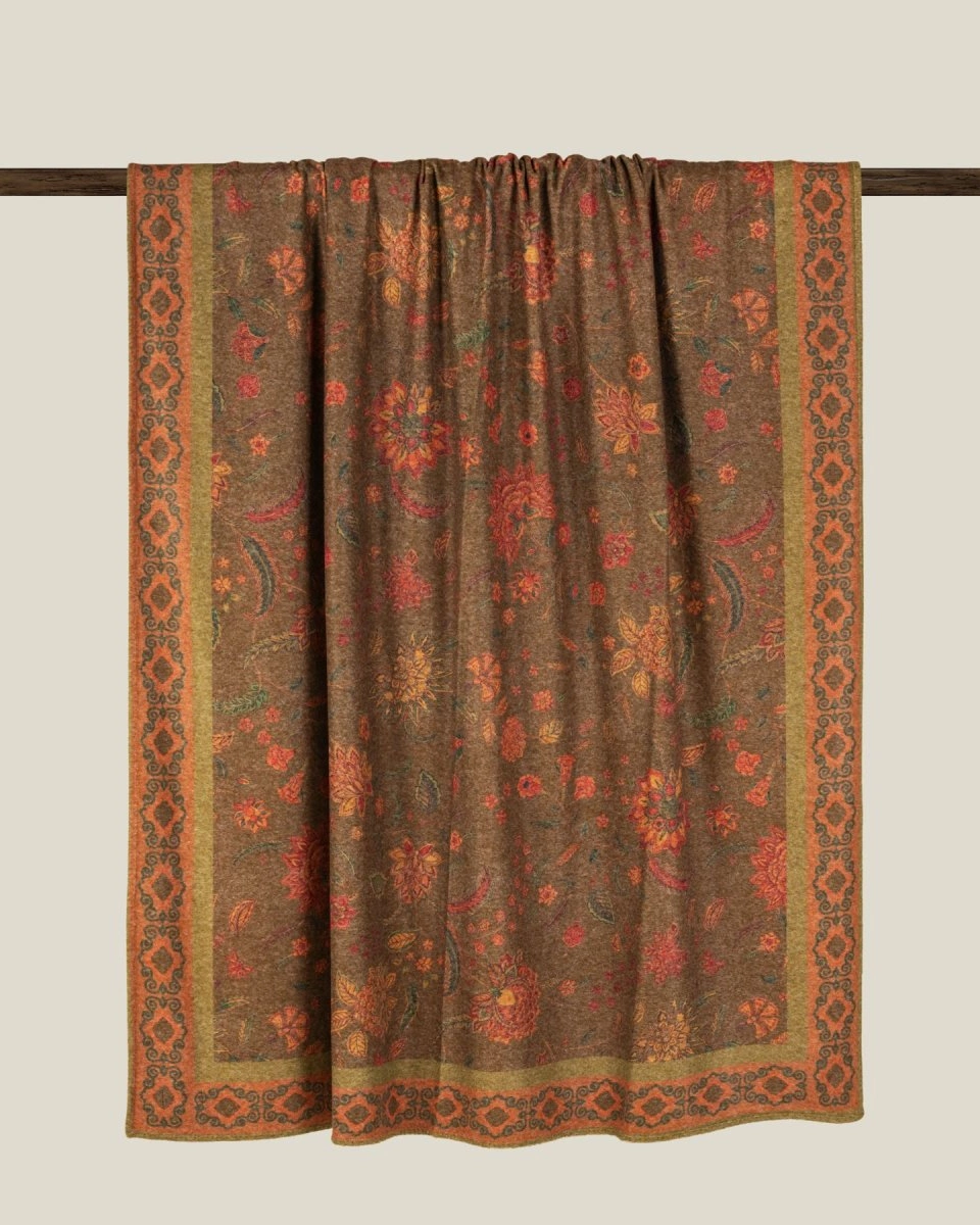 Плед Frati STAMPATO JODPUR, 150х200, бамбук 40% полиэстер 60%, 720г