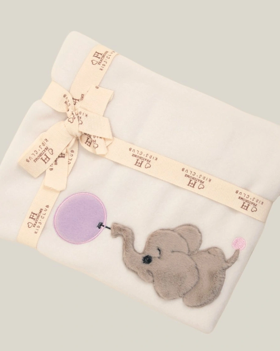 Плед детский Little Lilac Elephant , 75х100, бамбук 40% полиэстер 60%