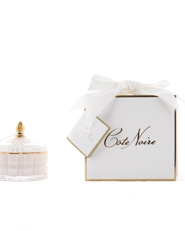 White Art Deco Свеча 200 гр, белый стаканчик ВхШхД 14,5х14,5х14,5см, соевый воск, время горения