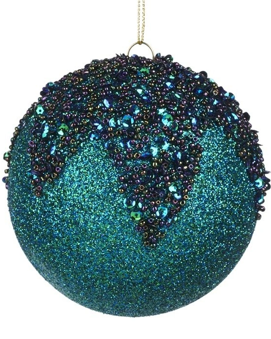 Шар бирюзовый 10CM (набор 2шт)