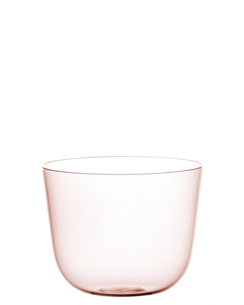 ALPHA WATER TUMBLER 04 ROSALIN Бокал, розовый, диам 90 мм, высота 72 мм, муслиновое стекло 0,25 cl
