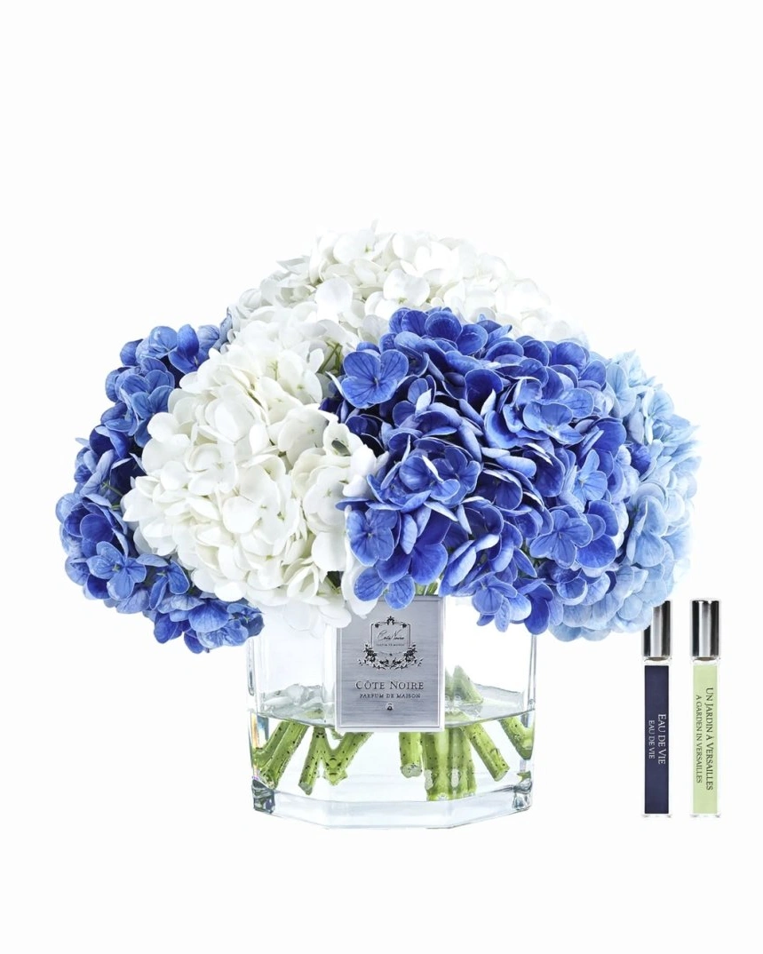 Букет гортензий Cote Noire hydrangeas pink, 2 спрея по 10 мл