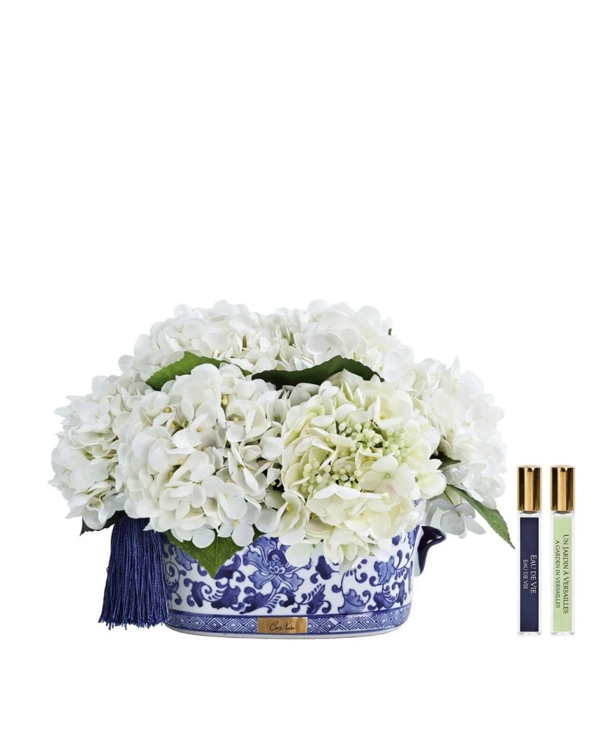 Букет гортензий Cote Noire Oriental hydrangeas ivory, 2 спрея по 10 мл