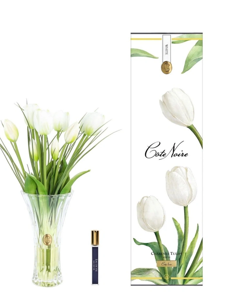 Тюльпаны Charente Tulips White, белый, 1 спрей 10 мл