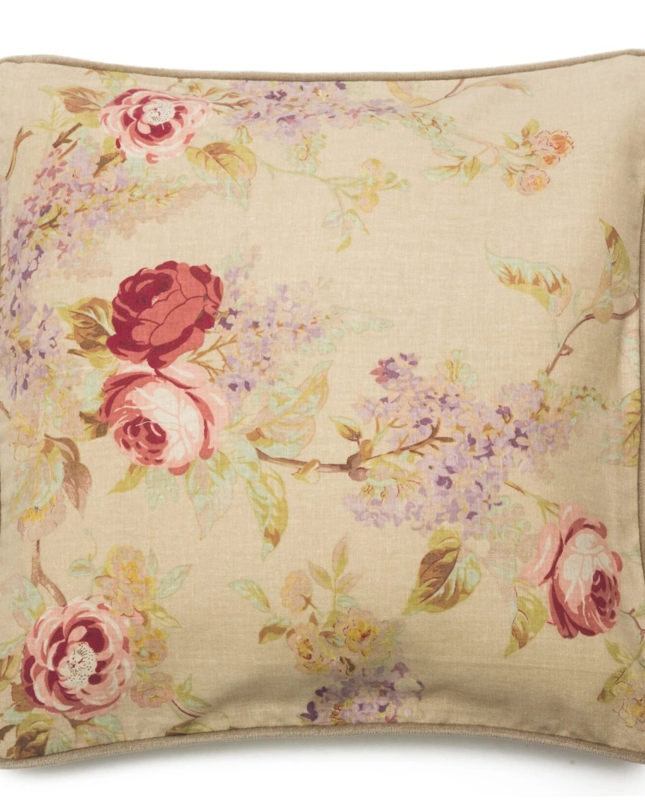 CUSHION Подушка 45/45, 50% лен 50% вискоза, внутренняя подушка - чехол хлопок сатин, наполнитель кон