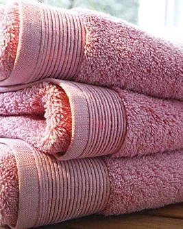 Полотенце UNI BOIS DE ROSE 55/110 розовый хлопок 600гр/м2
