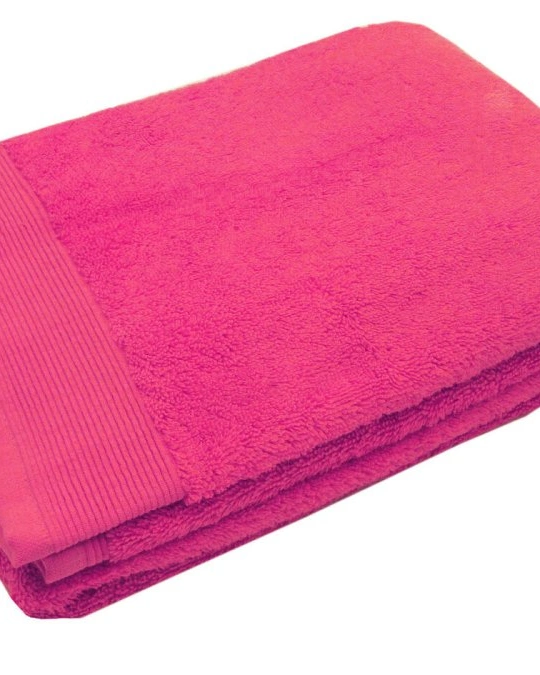 Полотенце UNI FUCHSIA55/110 ярко-розовый хлопок 600гр/м2