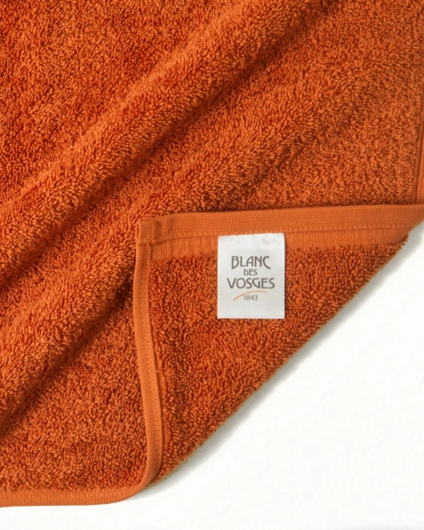 Полотенце UNI TERRACOTA 30х30 оранжевый, хлопок 600гр/м2 (набор 2шт)