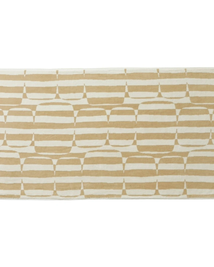 Полотенце LOHKO BEIGE 50х90 хлопок махра жаккард одна сторона велюр 550 г/м2