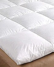 FEATHER BED Наматрасник-перина 180х200xh.6 гусиные перья, чехол хлопок, выс 6 см