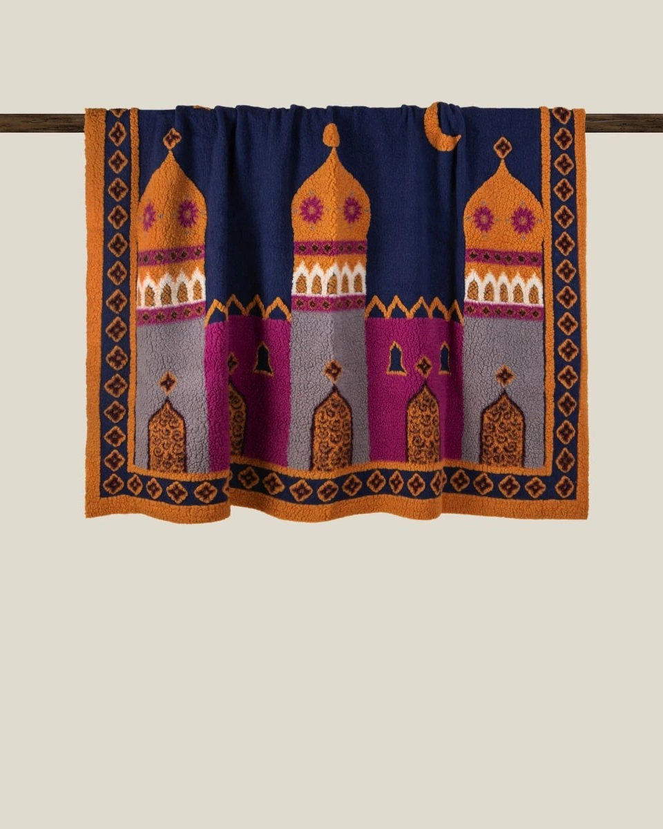 Плед Frati MIRAGGIO 150x190, шерсть 80% полиэстер 20%, 900г