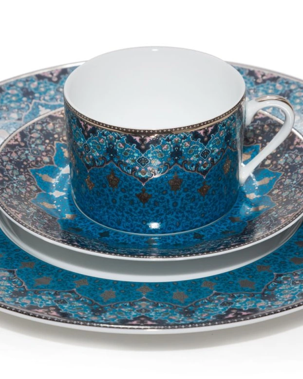 DHARA BLUE Тарелка десертная диам 24 см
