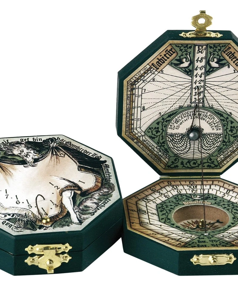 Солнечные часы Hemisferium Papel Octagonal 7,3 х Н 2см, бронза
