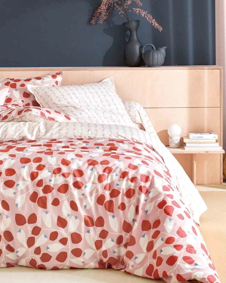 Постельное бельё GARDEN coquelicot пододеяльник 155x200, простынь 180х290, наволочки 50х75*2шт