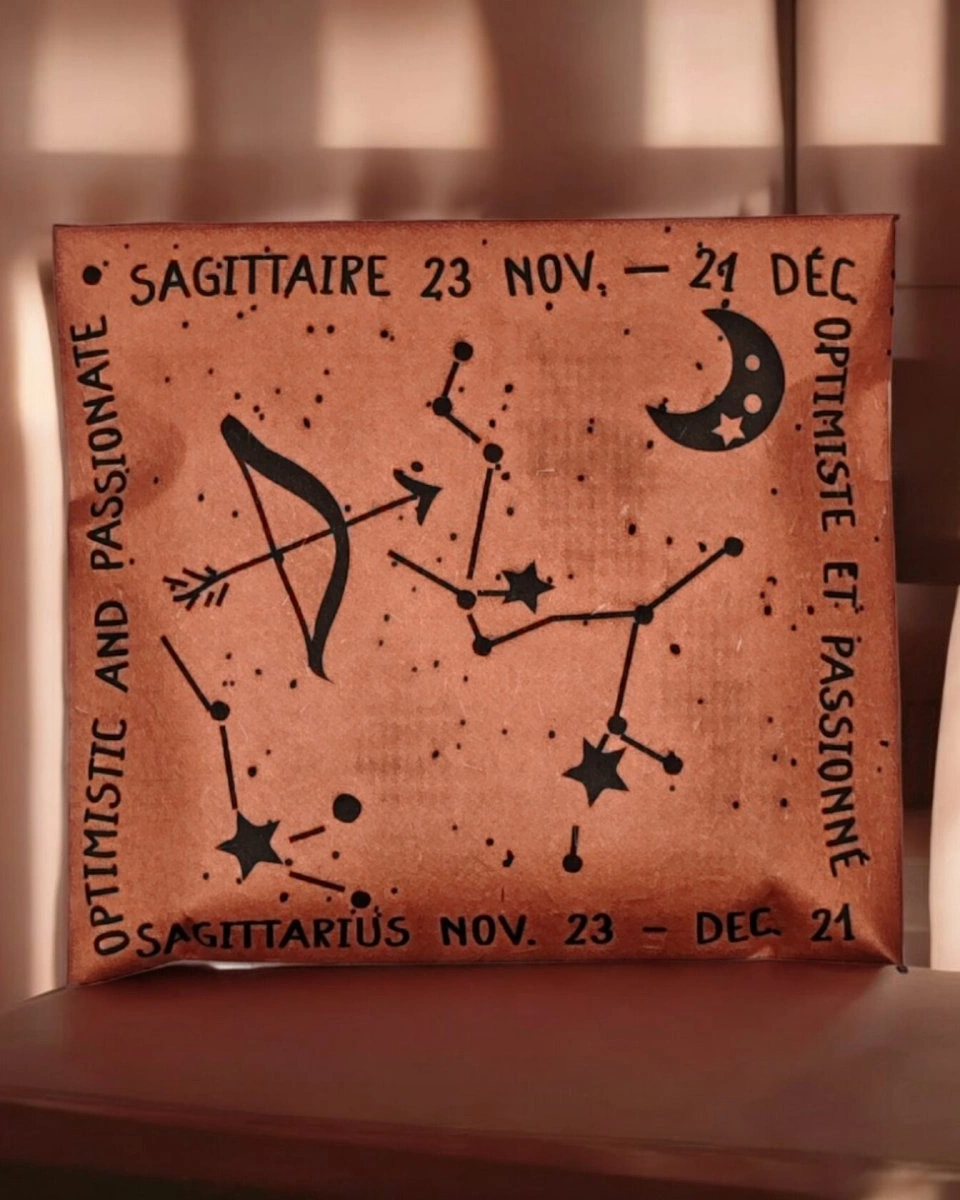 Мыло SAGITTARIUS знак зодиака Стрелец 40гр, аромат кокос