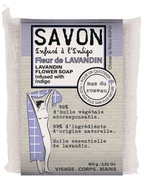 Мыло твердое LAVANDIN, 100 гр, лаванда