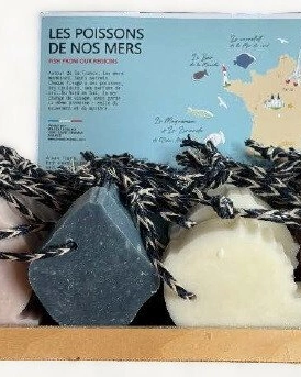 Мыло твердое PORCUPINEFISH рыба-дикобраз , 100 гр, морской кипарис